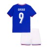 Maillot de Supporter France Giroud 9 Domicile Euro 2024 Pour Enfant